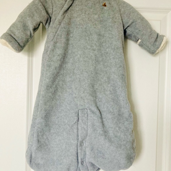 NEW Gap Sherpa Hooded Winter Outerwear for Newborn Baby 0-3 Months - Picture 6 of 9